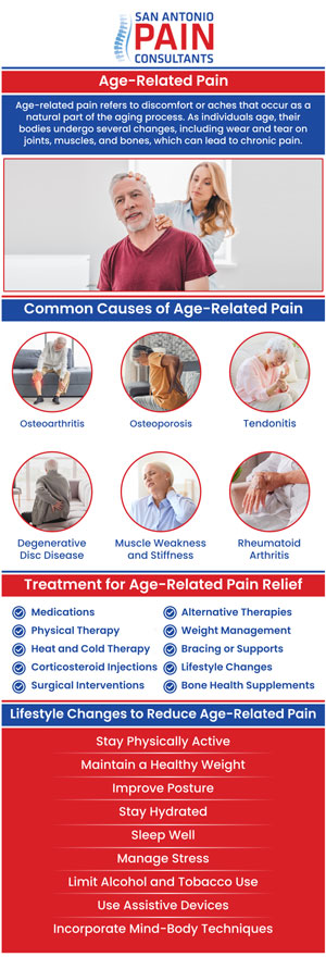 Struggling with age-related pain? Dr. Darius Zagunis, M.D., specializes in helping seniors in San Antonio, TX, find relief with tailored treatments and personalized care. Reclaim your independence and enjoy life’s activities pain-free – start your journey to comfort today! For more information, contact us or schedule an appointment online. We are conveniently located at 3903 Wiseman Blvd, Ste 117, San Antonio, TX 78251. Struggling with age-related pain? Dr. Darius Zagunis, M.D., specializes in helping seniors in San Antonio, TX, find relief with tailored treatments and personalized care. Reclaim your independence and enjoy life’s activities pain-free – start your journey to comfort today! For more information, contact us or schedule an appointment online. We are conveniently located at 3903 Wiseman Blvd, Ste 117, San Antonio, TX 78251.