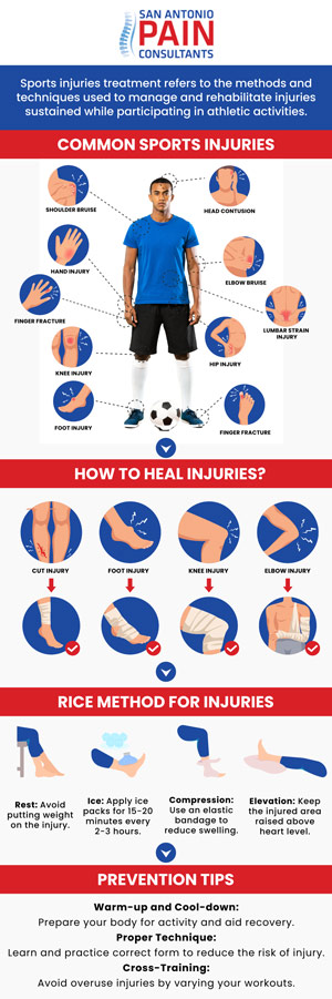 At San Antonio Pain Consultants for Athletes, we specialize in personalized care to help athletes recover from injuries and restore strength and mobility. Dr. Darius Zagunis M.D. provides targeted treatments designed to address the unique needs of athletes, ensuring a faster and more effective recovery. Get back to peak performance with our comprehensive approach to pain management. For more information, contact us or schedule an appointment online. We are conveniently located at 3903 Wiseman Blvd, Ste 117, San Antonio, TX 78251. At San Antonio Pain Consultants for Athletes, we specialize in personalized care to help athletes recover from injuries and restore strength and mobility. Dr. Darius Zagunis M.D. provides targeted treatments designed to address the unique needs of athletes, ensuring a faster and more effective recovery. Get back to peak performance with our comprehensive approach to pain management. For more information, contact us or schedule an appointment online. We are conveniently located at 3903 Wiseman Blvd, Ste 117, San Antonio, TX 78251.
